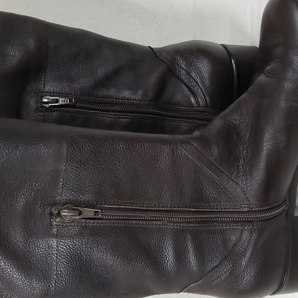 Antonio Melani Leather Boots 8M - Picture 7 of 8